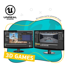 Unreal Engine 4. Игровой движок - КИБЕРшкола программирования для детей, компьютерные курсы для школьников, начинающих и подростков - KIBERone г. Химки