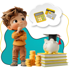 Финансовый интеллект вместе KIBERone - КИБЕРшкола программирования для детей, компьютерные курсы для школьников, начинающих и подростков - KIBERone г. Химки