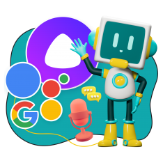 Голосовой помощник Алиса - КИБЕРшкола программирования для детей, компьютерные курсы для школьников, начинающих и подростков - KIBERone г. Химки