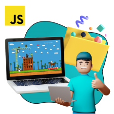 Программирование на JavaScript. Учимся создавать игры! - КИБЕРшкола программирования для детей, компьютерные курсы для школьников, начинающих и подростков - KIBERone г. Химки